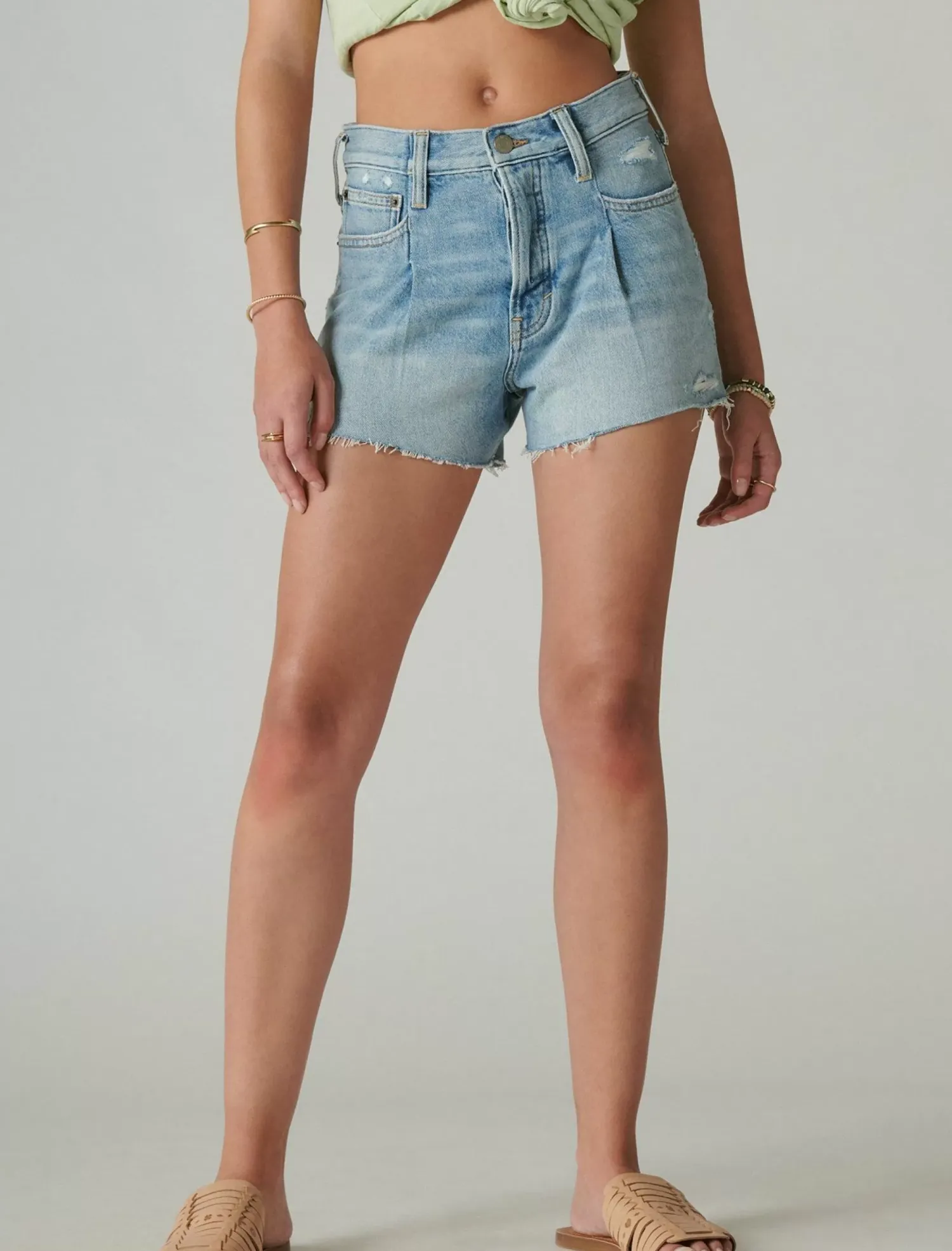 Lucky Brand high rise mom short high tide*WOMEN Shorts
