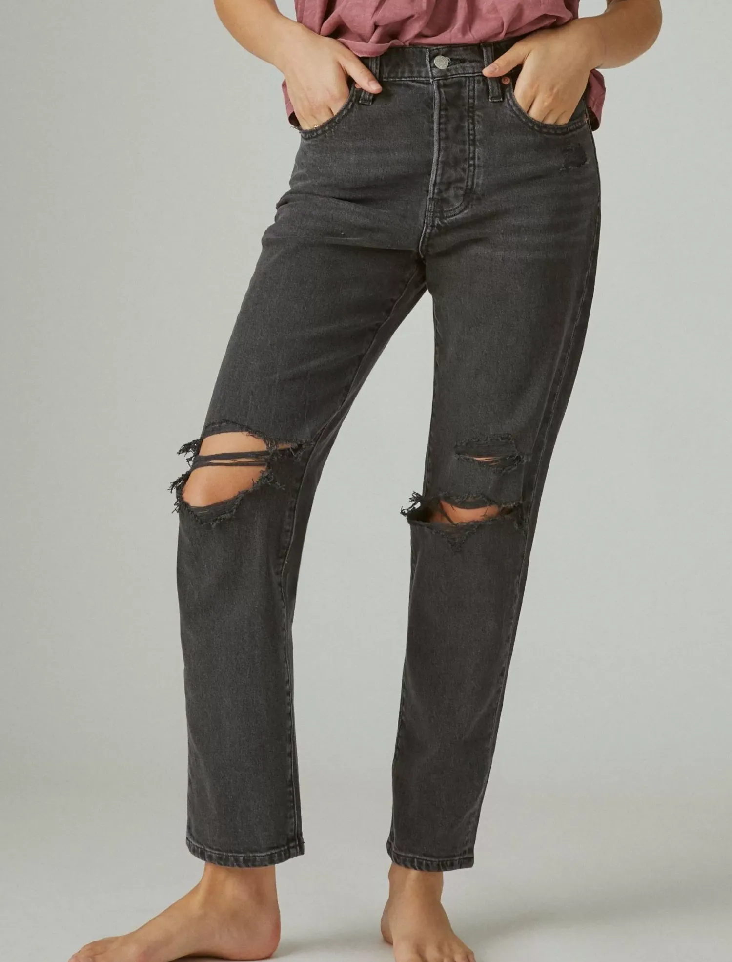 Lucky Brand high rise 90s loose atlas dest*WOMEN|JEANS Jeans|90's