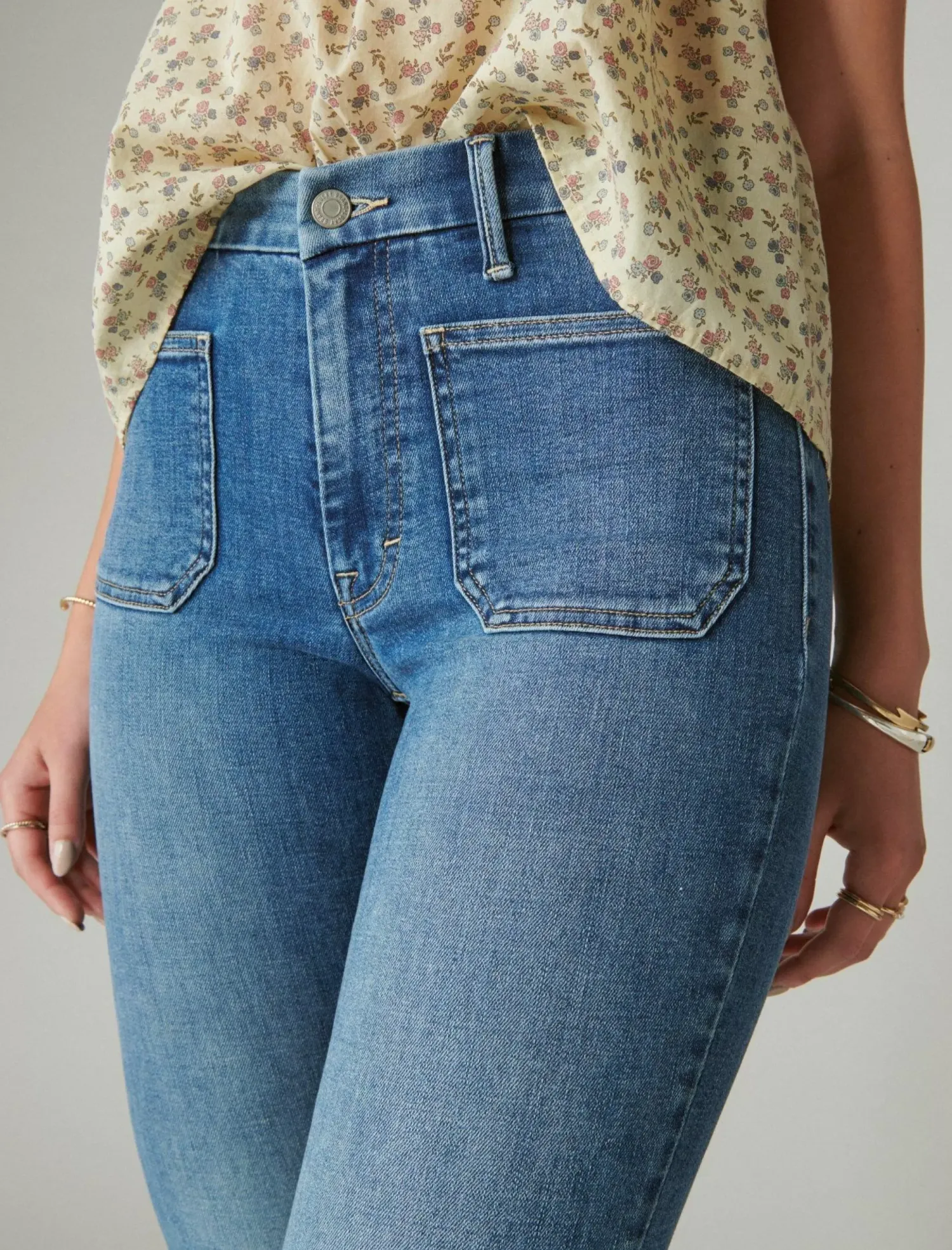 Lucky Brand high rise stevie flare farrah*WOMEN|JEANS Jeans|Flare