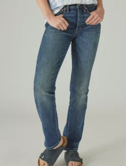 Lucky Brand high rise zoe straight lightyear*WOMEN|JEANS Jeans|Straight