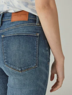 Lucky Brand high rise zoe straight lightyear*WOMEN|JEANS Jeans|Straight