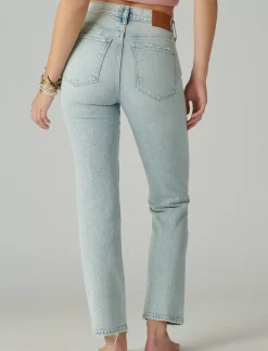 Lucky Brand high rise zoe straight heaven falls*WOMEN|JEANS Jeans|Straight