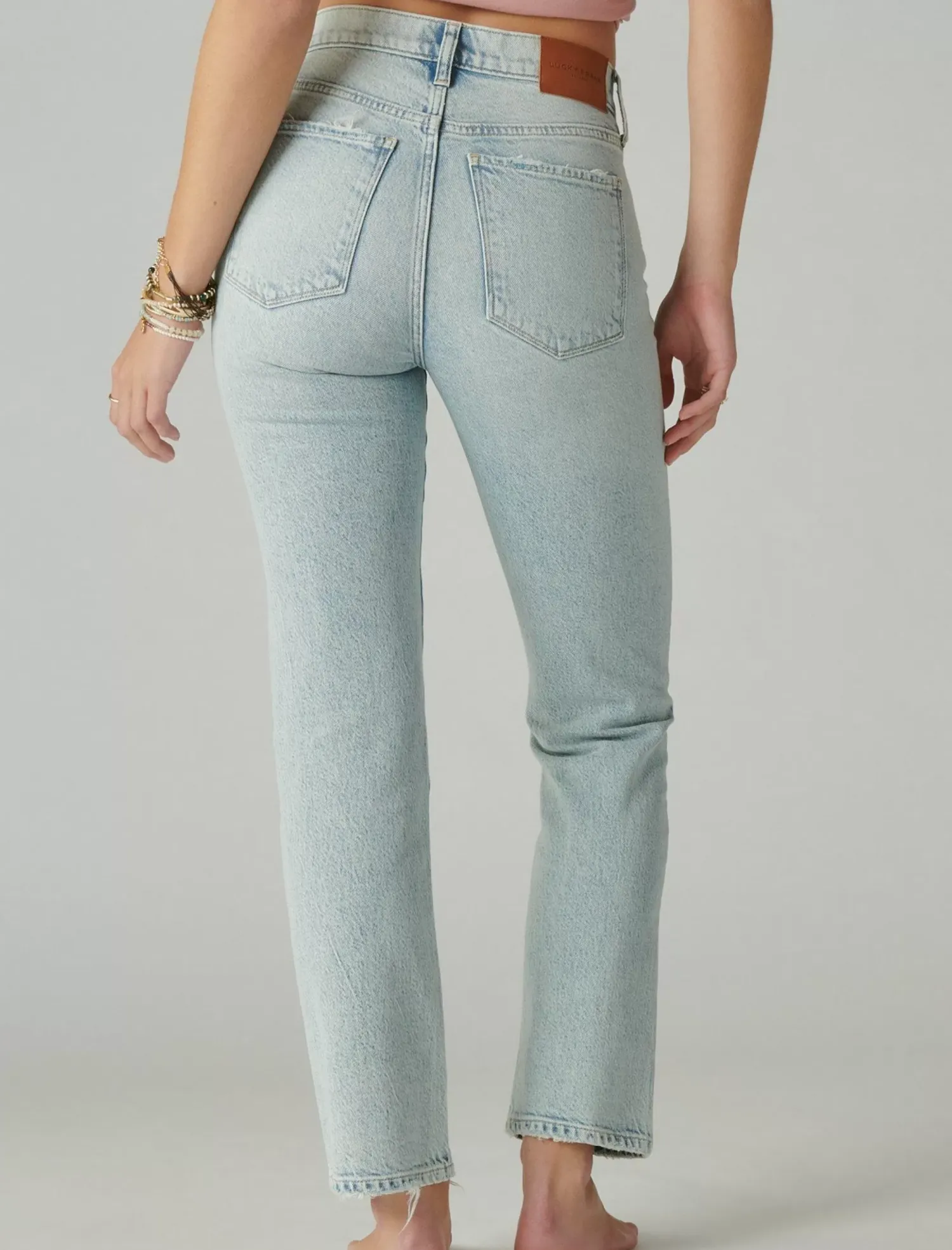 Lucky Brand high rise zoe straight heaven falls*WOMEN|JEANS Jeans|Straight