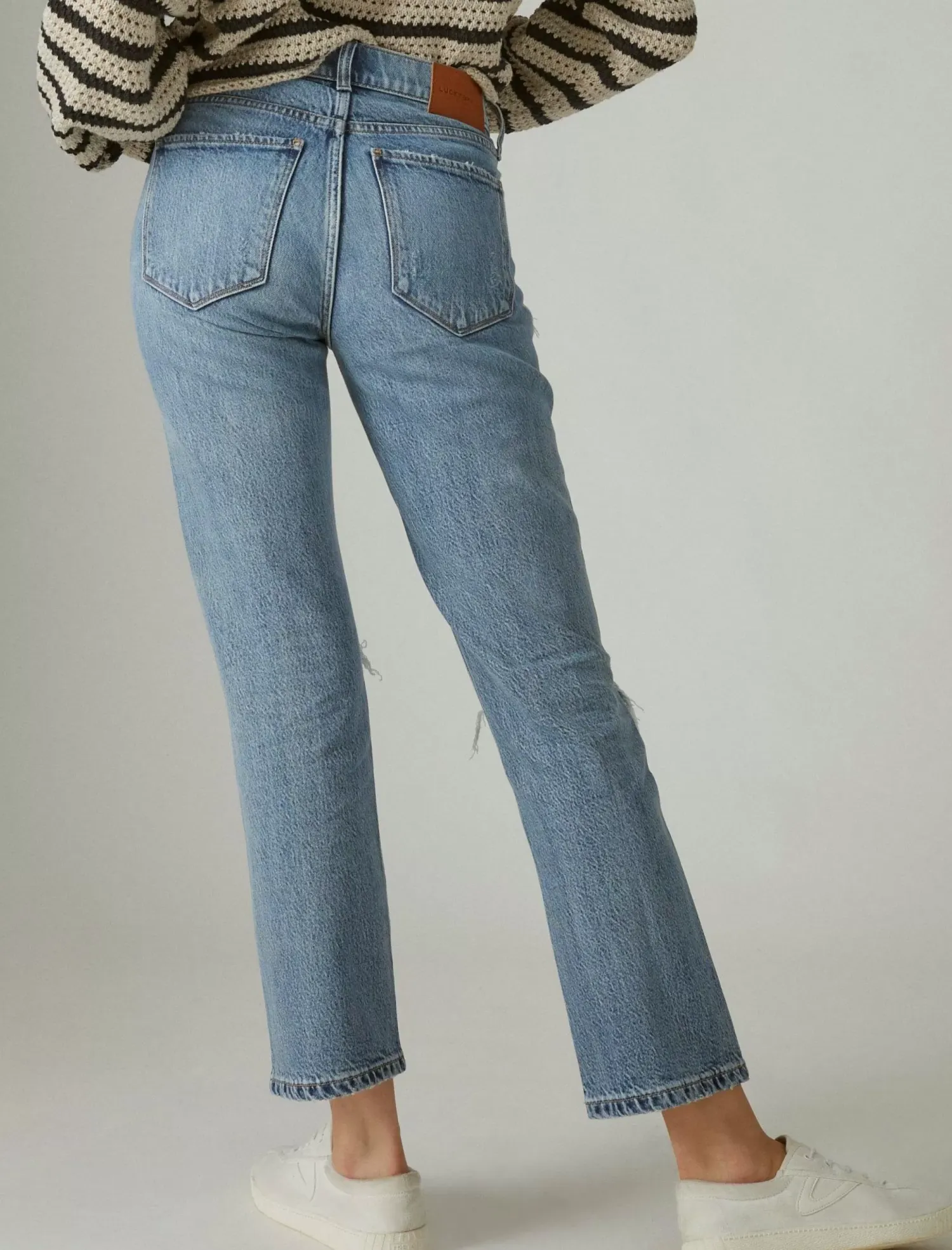 Lucky Brand high rise zoe straight saturn dest*WOMEN|JEANS Jeans|Straight