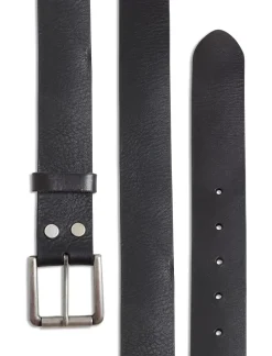 Lucky Brand highland leather belt black*MEN Belts