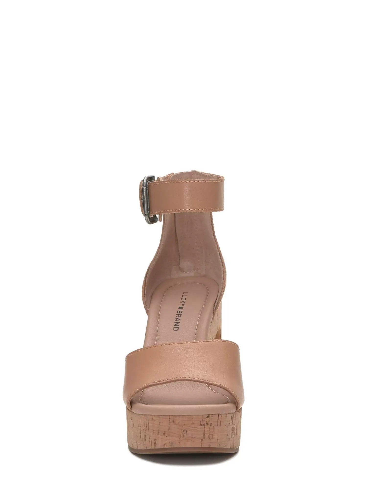 Lucky Brand himmy cork wedge medium dark brown*WOMEN Shoes