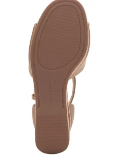 Lucky Brand himmy cork wedge medium dark brown*WOMEN Shoes