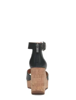 Lucky Brand himmy cork wedge black*WOMEN Shoes