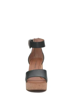 Lucky Brand himmy cork wedge black*WOMEN Shoes