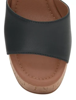 Lucky Brand himmy cork wedge black*WOMEN Shoes
