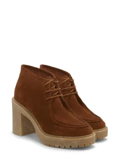 Lucky Brand hollia heeled bootie light brown*WOMEN Shoes