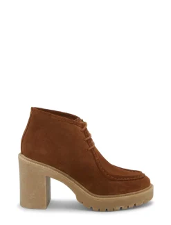 Lucky Brand hollia heeled bootie light brown*WOMEN Shoes