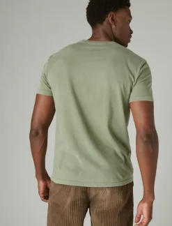 Lucky Brand home sweet home oil green*MEN Graphic Tees