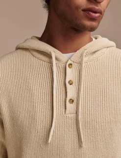 Lucky Brand hoodley sweater white cap gray*MEN Sweaters