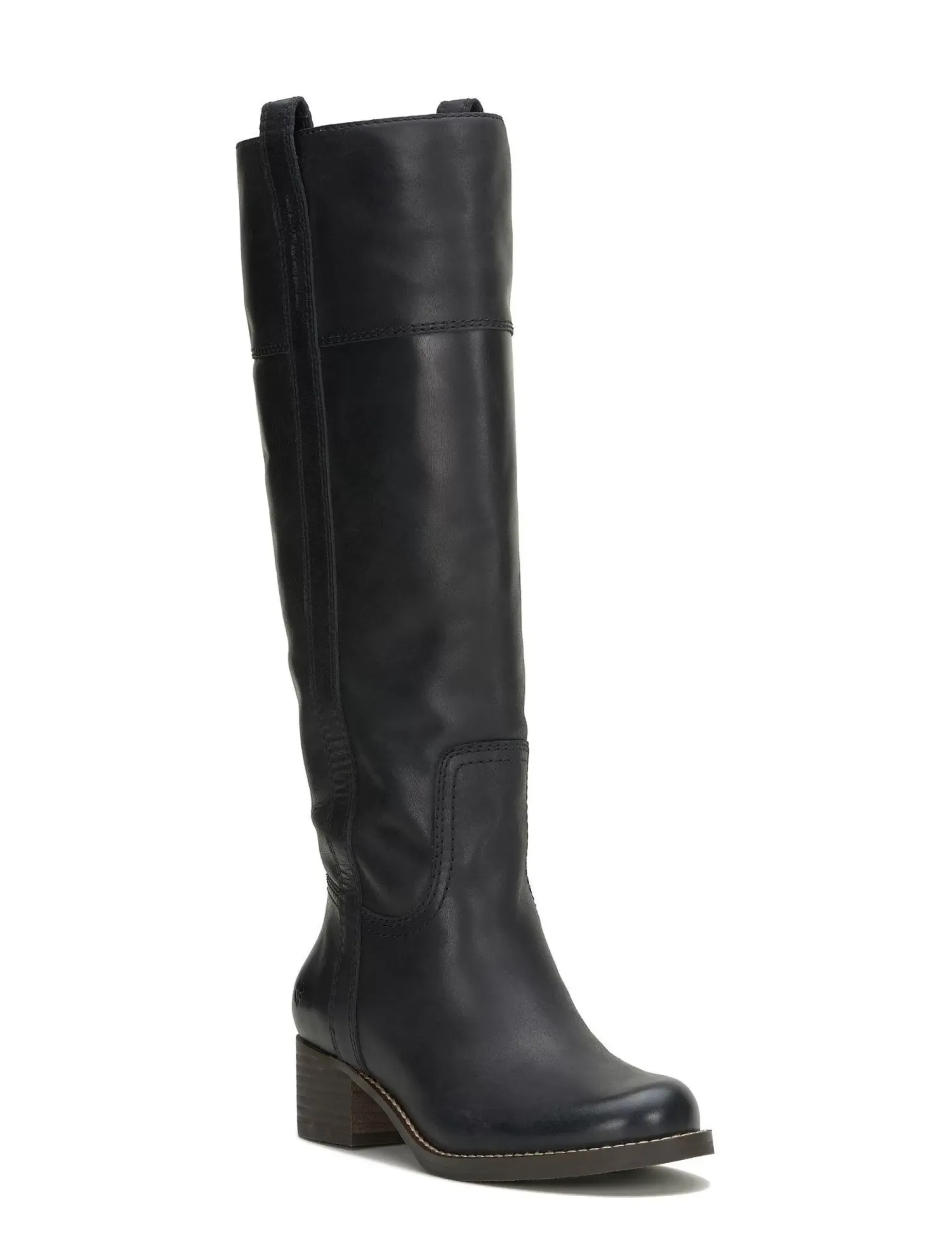 Lucky Brand hybiscus leather knee high boot black*WOMEN Shoes