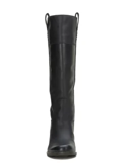 Lucky Brand hybiscus leather knee high boot black*WOMEN Shoes