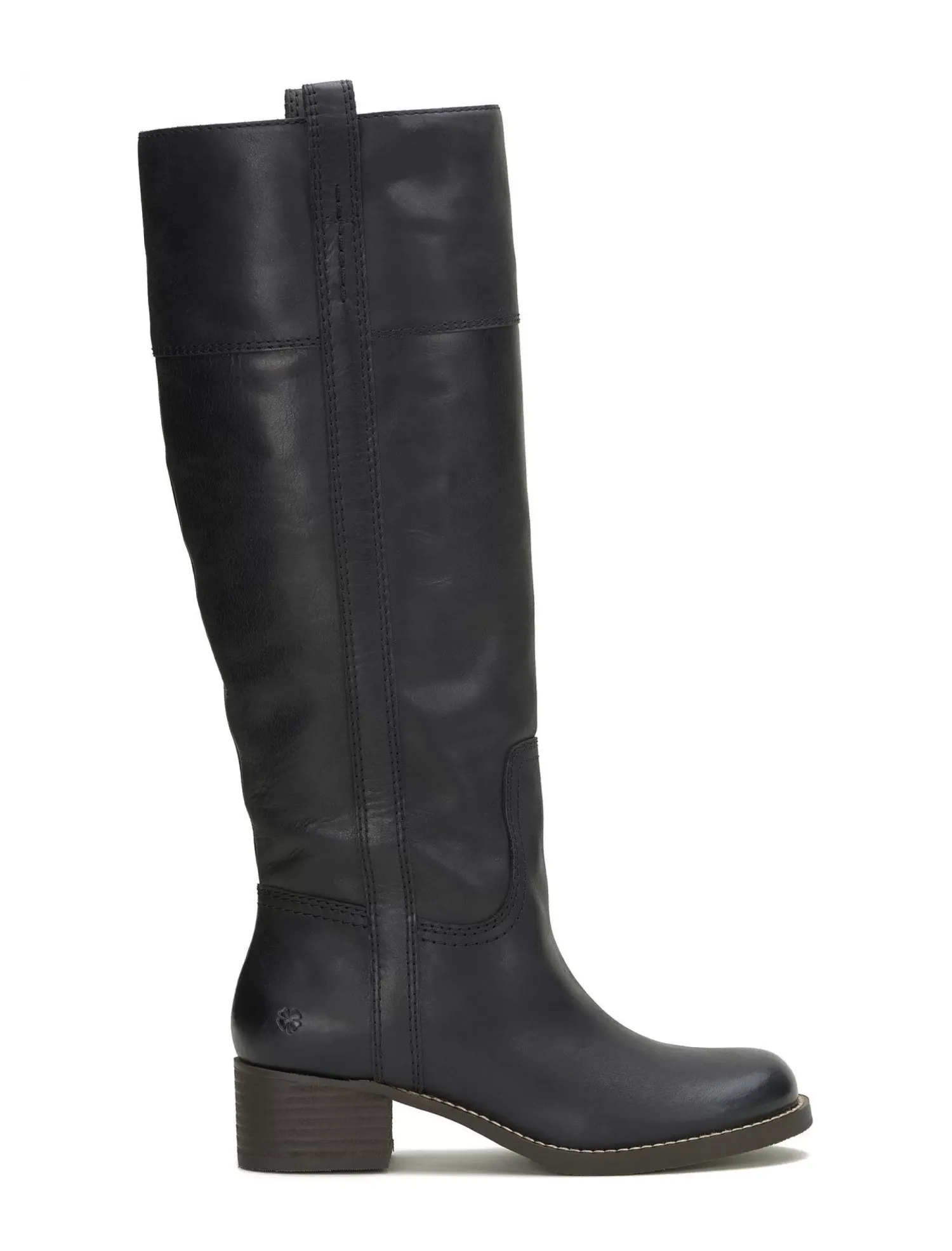 Lucky Brand hybiscus leather knee high boot black*WOMEN Shoes