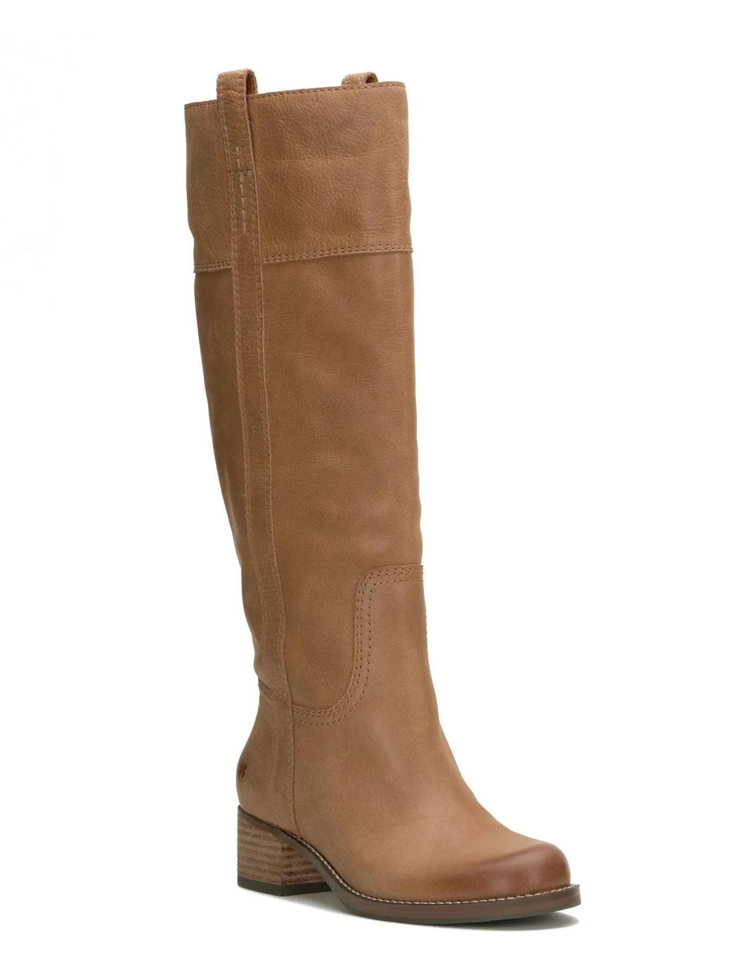 Lucky Brand hybiscus leather knee high boot light brown*WOMEN Shoes