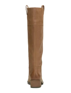 Lucky Brand hybiscus leather knee high boot light brown*WOMEN Shoes