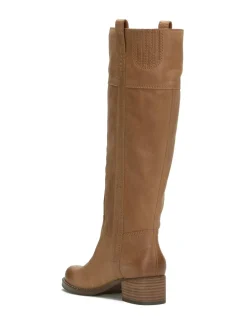 Lucky Brand hybiscus leather knee high boot light brown*WOMEN Shoes
