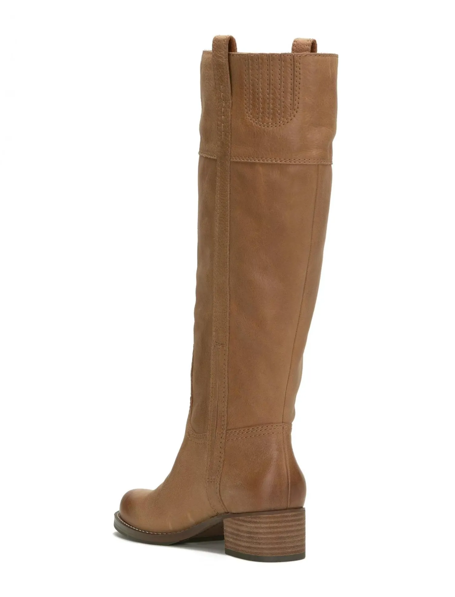 Lucky Brand hybiscus leather knee high boot light brown*WOMEN Shoes
