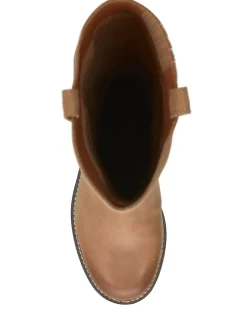 Lucky Brand hybiscus leather knee high boot light brown*WOMEN Shoes