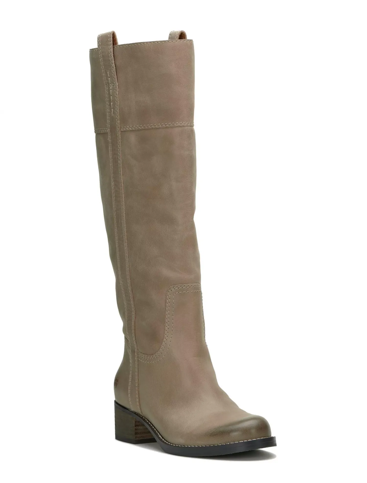 Lucky Brand hybiscus leather knee high boot medium light grey*WOMEN Shoes