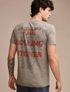 Lucky Brand i love rolling stones heather grey*MEN Graphic Tees