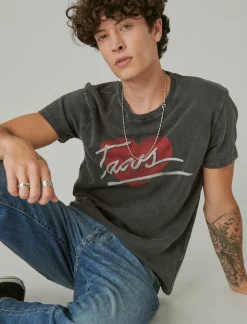 Lucky Brand i love tacos jet black*MEN Graphic Tees