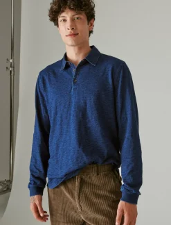 Lucky Brand indigo rugby # 419 indigo*MEN Shirts & Tops