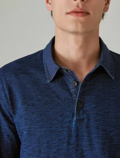 Lucky Brand indigo rugby # 419 indigo*MEN Shirts & Tops