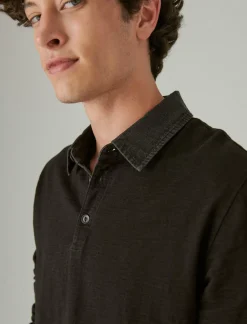 Lucky Brand indigo rugby black indigo*MEN Shirts & Tops