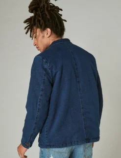 Lucky Brand indigo shirt jacket # 419 indigo*MEN Jackets & Outerwear