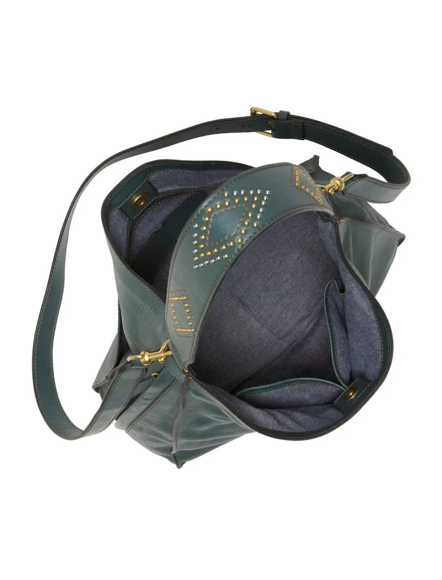 Lucky Brand iris studded shoulder bag light green*WOMEN Handbags
