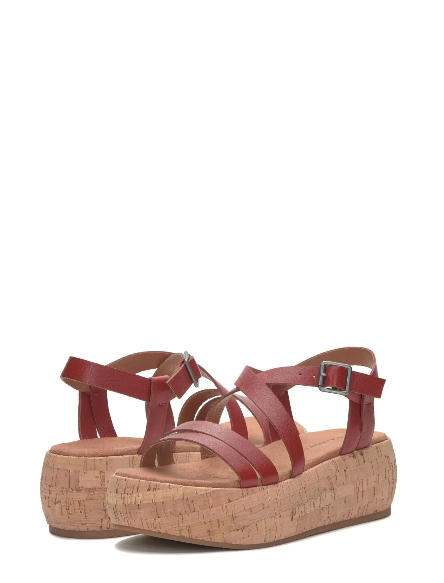 Lucky Brand jacobean cork platform sandal light red*WOMEN Shoes