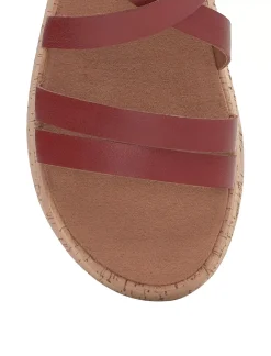 Lucky Brand jacobean cork platform sandal light red*WOMEN Shoes