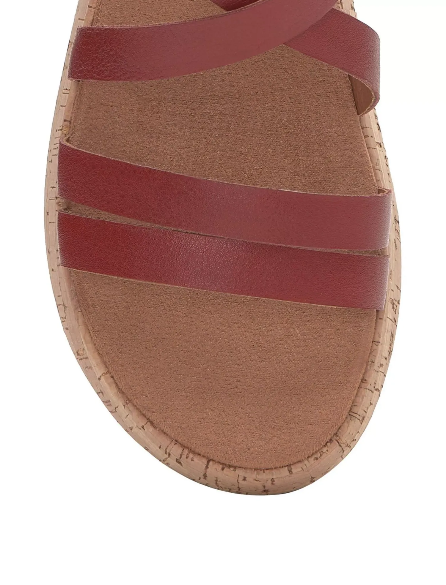 Lucky Brand jacobean cork platform sandal light red*WOMEN Shoes