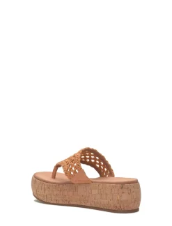 Lucky Brand jaslene macrame cork platform sandal gold*WOMEN Shoes