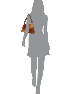 Lucky Brand jema shoulder bag open brown/rust*WOMEN Handbags