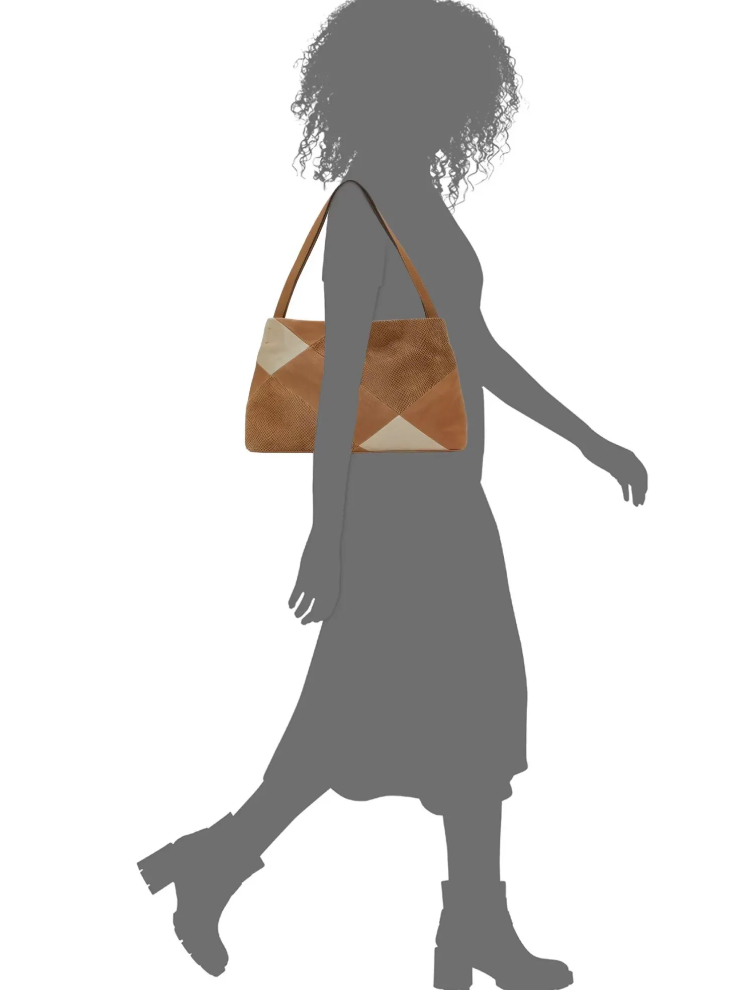 Lucky Brand jema shoulder bag medium light beige*WOMEN Handbags