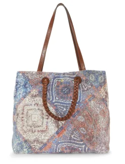 Lucky Brand jema tote patch heritage patchwork*WOMEN Handbags
