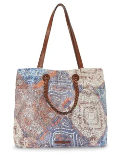 Lucky Brand jema tote patch heritage patchwork*WOMEN Handbags