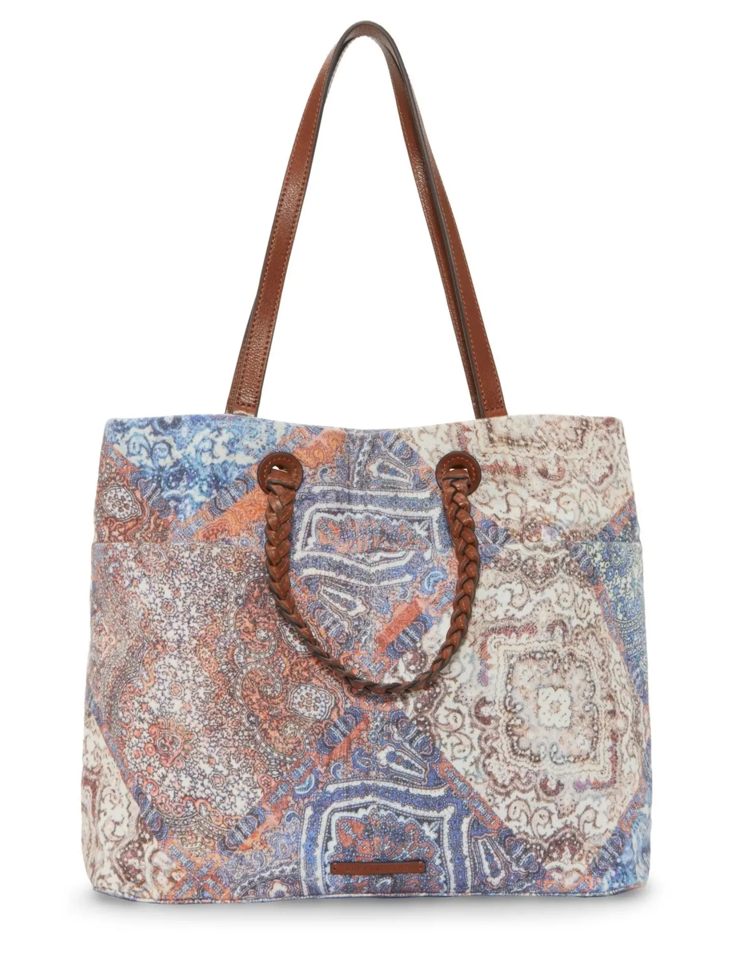 Lucky Brand jema tote patch heritage patchwork*WOMEN Handbags