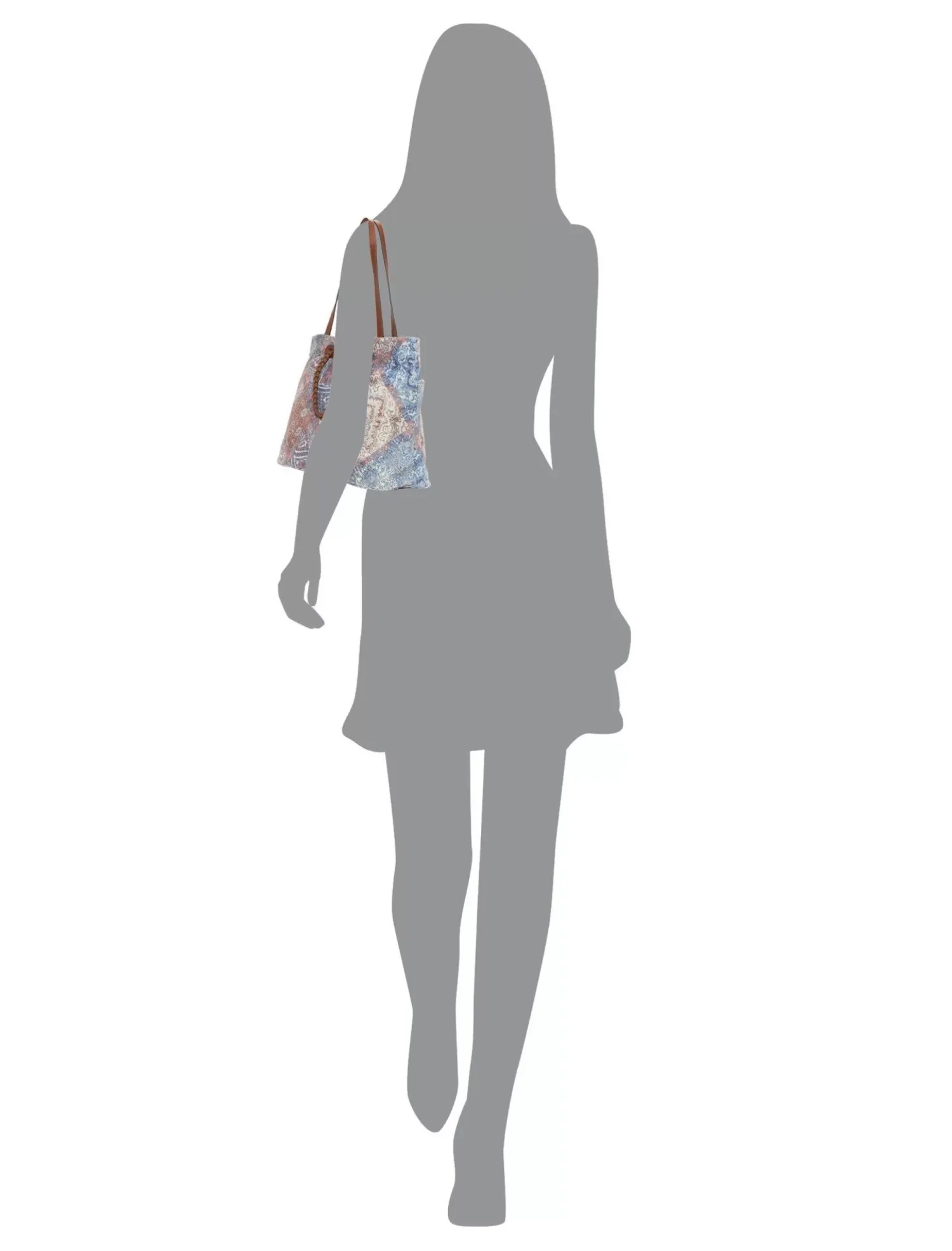 Lucky Brand jema tote patch heritage patchwork*WOMEN Handbags