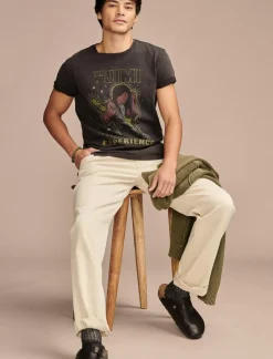 Lucky Brand jimi hendrix jet black*MEN Graphic Tees