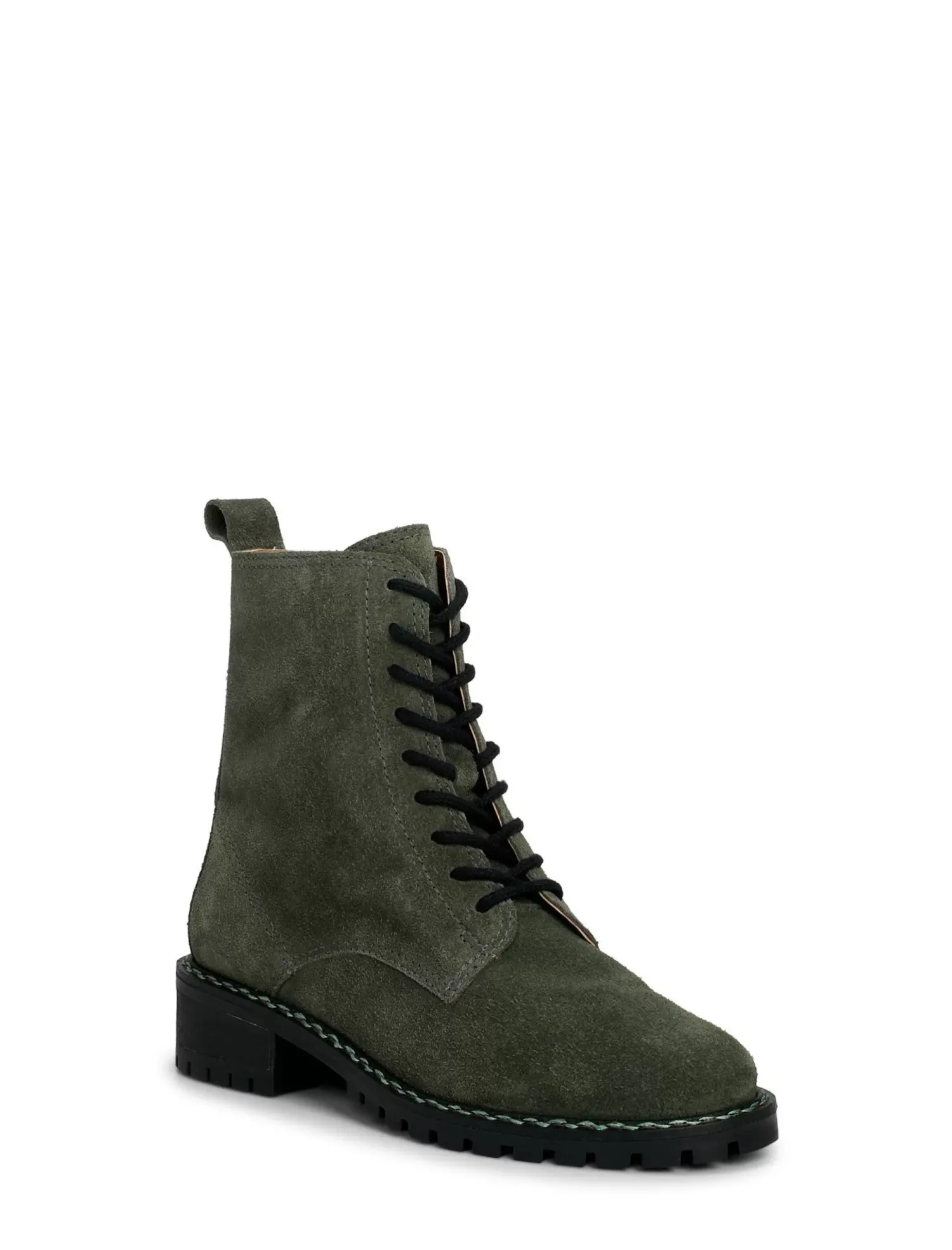 Lucky Brand kancie combat boot dark green*WOMEN Shoes