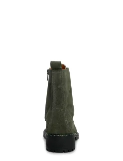Lucky Brand kancie combat boot dark green*WOMEN Shoes