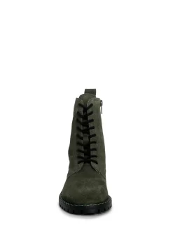 Lucky Brand kancie combat boot dark green*WOMEN Shoes