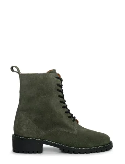 Lucky Brand kancie combat boot dark green*WOMEN Shoes