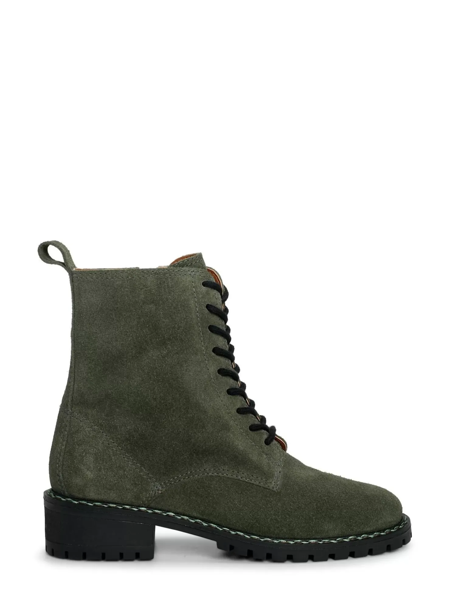 Lucky Brand kancie combat boot dark green*WOMEN Shoes